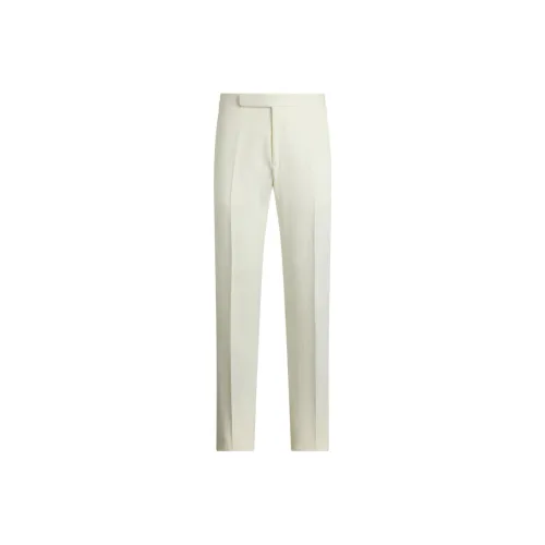 Ralph Lauren Purple Label Белый Мужской Костюмные Брюки