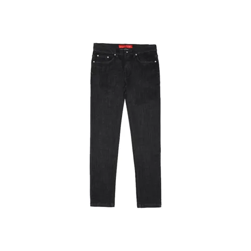 Raidy Boer Черные Мужские Джинсы