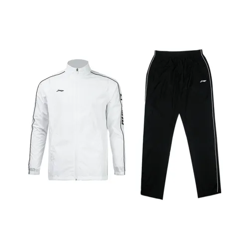 LINING Badminton Series Повседневная Спортивная Одежда Мужская Стандартная Белая