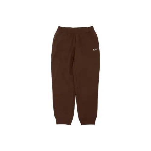 Nike Пуховые Утеплённые Штаны Мужские Коричневые