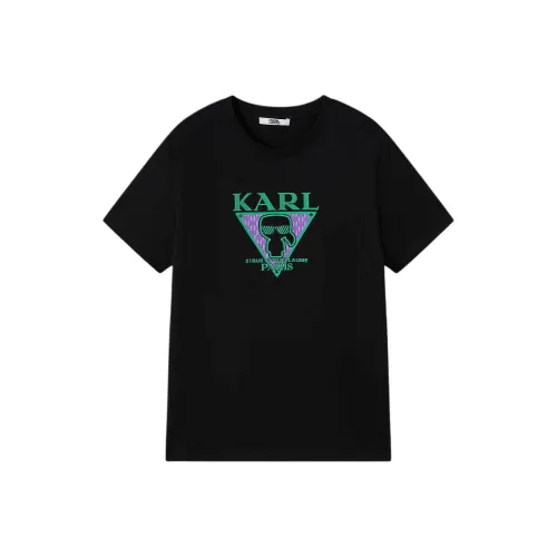 KARL LAGERFELD / Karl Lagerfeld Jeans Черные Мужские T-Рубашки