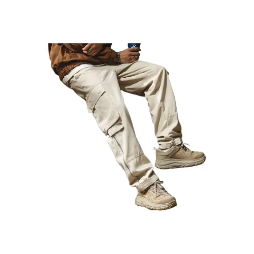 GELANLU Карго-брюки Унисекс Песочный