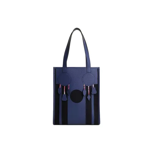 HERMES Dream Catcher Кожа Панельная Холст Сумка через плечо Стандартная Мужская Фиолетовая