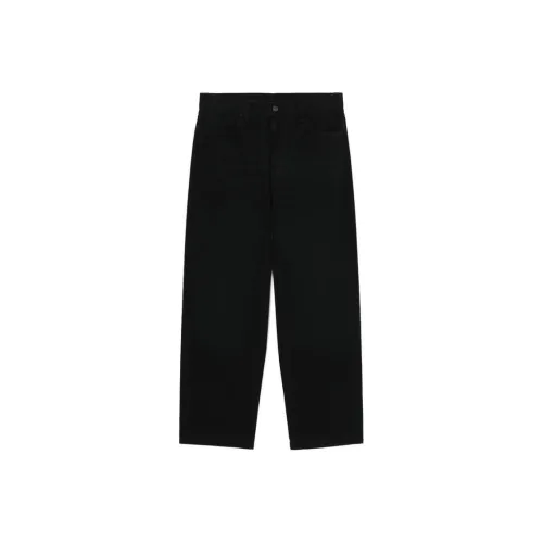 Carhartt WIP SS25 Повседневные брюки Мужские Черные