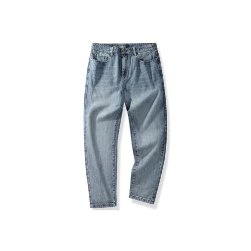 FAIRWHALE Светло-синий 113 Мужские Джинсы