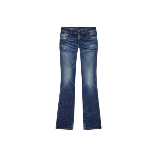 DIESEL Темно-синие мужские джинсы