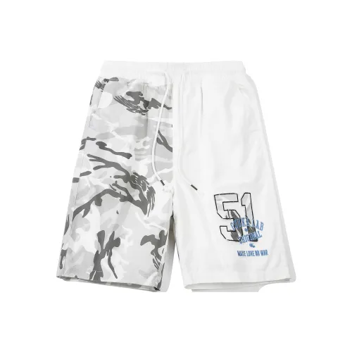 Guuka Белые Мужские Повседневные Шорты