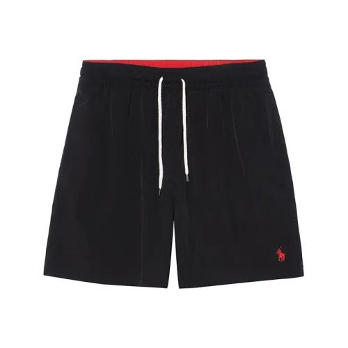 Polo Ralph Lauren Черные Мужские Повседневные Шорты
