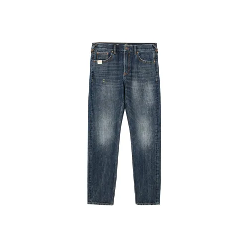 JACK&JONES A14 Темный деним синий Мужские джинсы