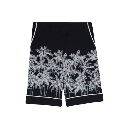 PALM ANGELS Черные Мужские Повседневные Шорты