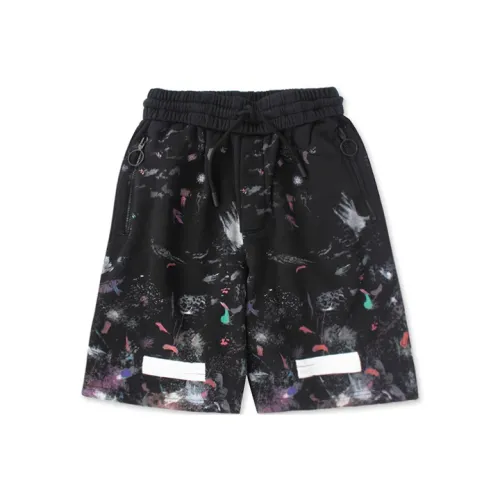 Off Белый SS21 Черный Мужские Повседневные Шорты