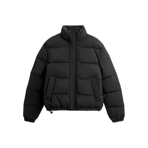 ZARA Черный мужской пуховик