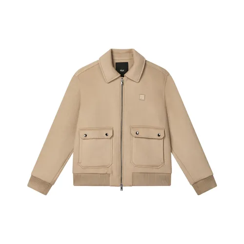 FILA Куртка Мужская Камень Песочный Хаки