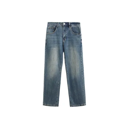 UKTK Синий Мужской Джинсы