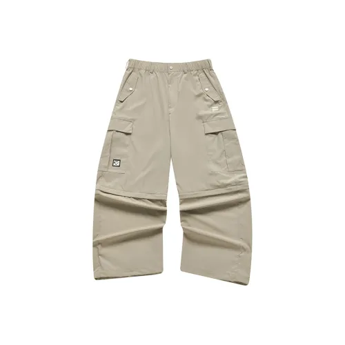 FILA FUSION Повседневные брюки Унисекс Военный стиль Хаки LK