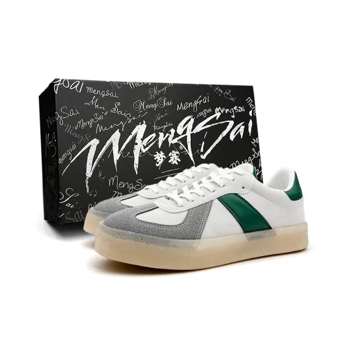 Mengsai Slip-resistant Abrasion-resistant Low-top Skateboard Shoes Men's Gray Менсаи Противоскользящие Устойчивые к истиранию Низкие Кеды для скейтбординга Мужские Серые