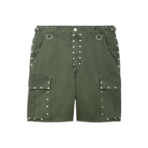 Celine Army Green Мужские Карго Шорты