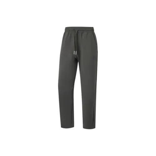 LINING Серые Мужские Вязаные Спортивные Штаны