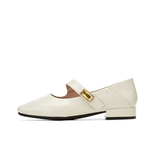 Daphne Квадратный каблук Mary Jane обувь 3 см женская