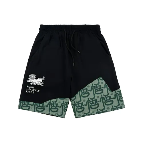 WOOKONG Loose Fit Shorts Men's Black