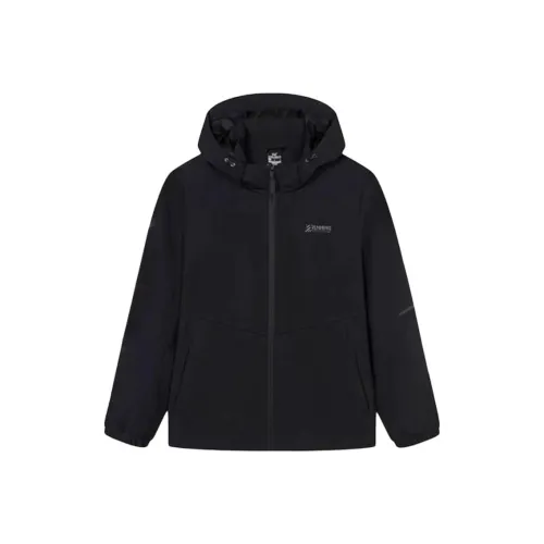 361° Sports Life Collection Тренчкот Мужской Супер-Черный