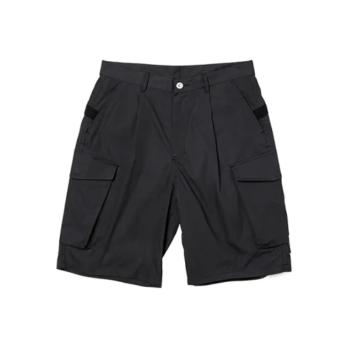 ROARINGWILD Loose Fit Shorts Unisex Black