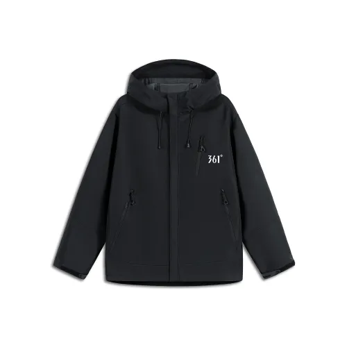 361° Тренчкот Унисекс Супер Черный