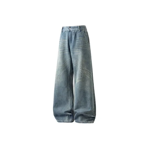 Источник Джинсовый Синий Унисекс Джинсы