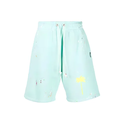 PALM ANGELS Зеленые Мужские Повседневные Шорты