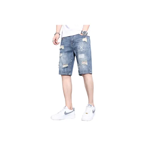 CIZA Джинсовые шорты Унисекс Черный Серый