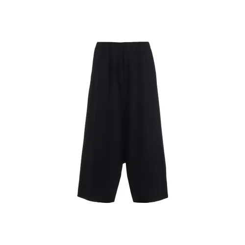 Yohji Yamamoto Черные Унисекс Повседневные Штаны
