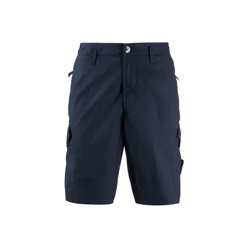 STONE ISLAND Темно-синий Мужские Карго Шорты