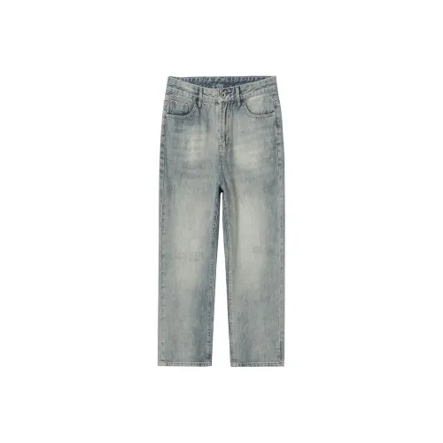 JUCY JUDY Джинсы Унисекс Винтаж Синий