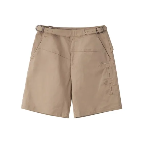 LINING Хаки Мужские Повседневные Шорты