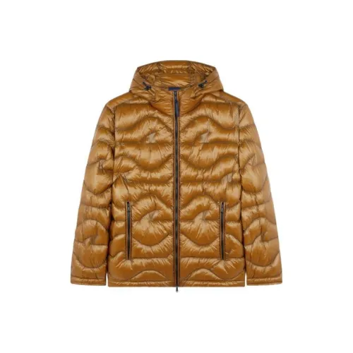 Paul Shark Yachting Пуховая куртка Мужская Резиновая Желтая