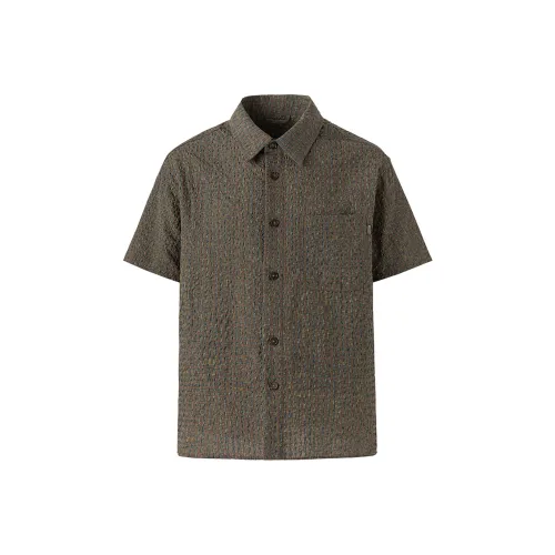 GTRG Зеленая клетка Унисекс Рубашки