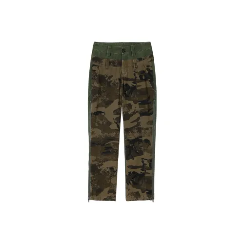 CONP Повседневные брюки Унисекс Армейский зеленый