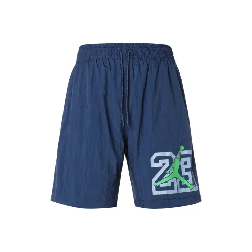 JORDAN Сетка Глубокое море Синий Мужские Повседневные Шорты