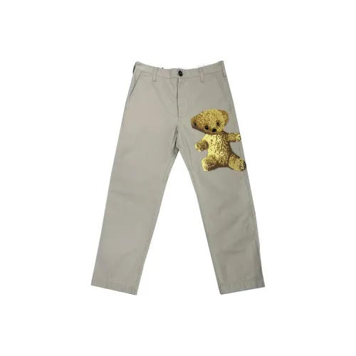 GUCCI Khaki Мужские Повседневные Штаны