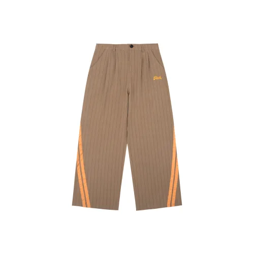 MostwantedLab Темный кофейный унисекс повседневные брюки