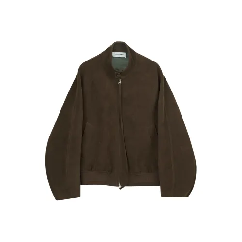 SIMPLE PROJECT Куртки Пальто Унисекс Чайный Коричневый