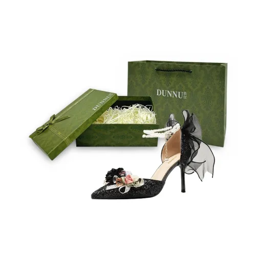 Dunnu Узкий каблук Высокие каблуки Женские Черный
