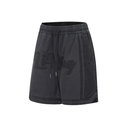 LINING Джинсовые шорты Мужские Черные