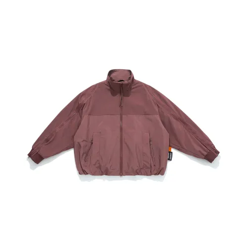 YIMAI Тренчкот Мужской Ледяной Сливовый Пудра