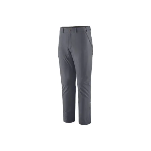 Вязаные тренировочные брюки Patagonia для мужчин серые