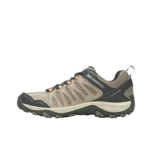MERRELL Crosslander Slip-Resistant Abrasion-Resistant Low-Top Streetwear Men's Gray MERRELL Crosslander Противоскользящий устойчивый к истиранию низкий топ уличная обувь мужской серый