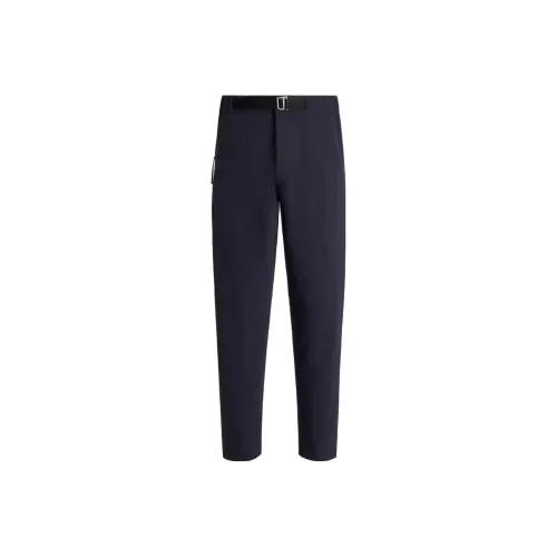 Ermenegildo Zegna Морской Синий Мужские Повседневные Штаны