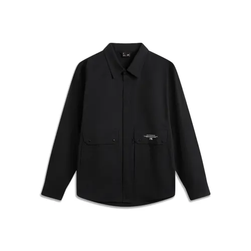 LINING Sports Life Collection Рубашка Мужская Черная