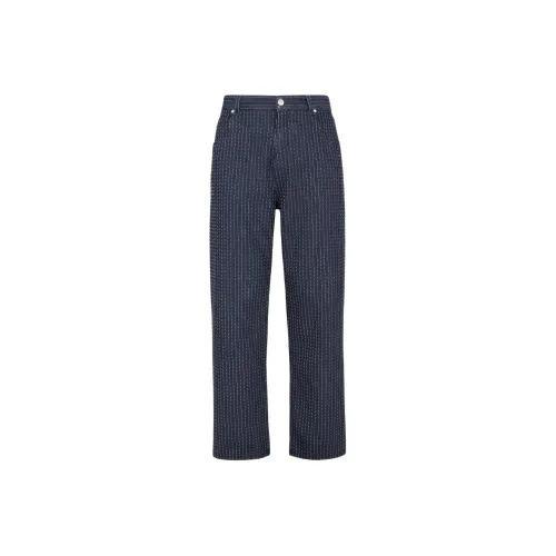 FENDI Blue Men's Jeans FENDI Синий Мужские Джинсы