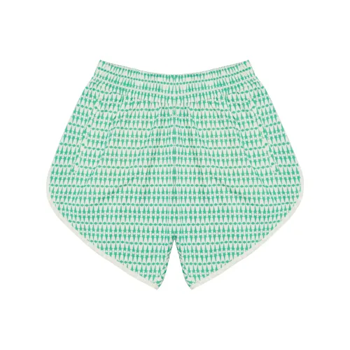 ASICS 8ON8 Joint Collection Светло-зеленые Унисекс Повседневные шорты